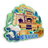 Kühlschrankmagnet für Kuqa, Xinjiang, China 632