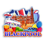 Kühlschrankmagnet für Blackpool UK 1479