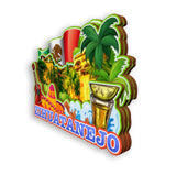 Refrigerator Magnet for Zihuatanejo Mexico  1837