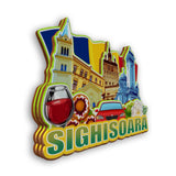 Refrigerator Magnet for Sighisoara Romania  2328
