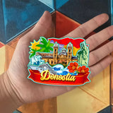 Refrigerator Magnet for Donostia Spain  1416