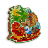 Refrigerator Magnet for Almeria Spain  1381