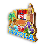 Refrigerator Magnet for Korcula Croatia  2235