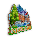 Refrigerator Magnet for Newcastle UK  1449