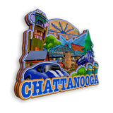 Refrigerator Magnet for Chattanooga Tennessee USA  1158