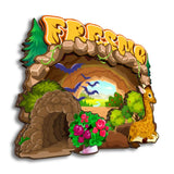 Kühlschrankmagnet für Fresno, Kalifornien, USA 235