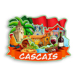 Refrigerator Magnet for Cascais Portugal  1962
