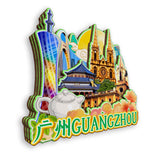 Магнит на холодильник для Гуанчжоу, Гуандун, Китай 485