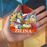 Refrigerator Magnet for Zilina Slovakia  2385
