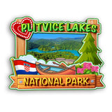 Refrigerator Magnet for Plitvice Lakes National Park Croatia  2238