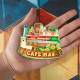 Refrigerator Magnet for Cape May New Jersey USA  1055