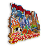 Refrigerator Magnet for Barcelona Spain  1378