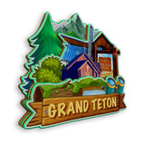 Refrigerator Magnet for Grand Teton Wyoming USA  930