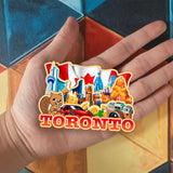 Kühlschrankmagnet für Toronto, Kanada 1848