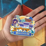 Refrigerator Magnet for Wuzhou, Guangxi, China  701
