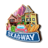 Kühlschrankmagnet für Skagway Alaska USA 152