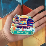 Refrigerator Magnet for Fuxin, Anhui, China  741
