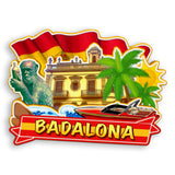 Refrigerator Magnet for Badalona Spain  1522