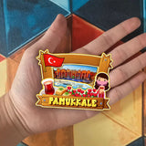 Refrigerator Magnet for Pamukkale Turkey  1662