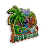 Refrigerator Magnet for Jericoacoara Brazil  1932