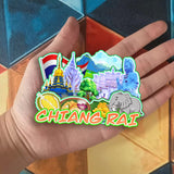 Refrigerator Magnet for Chiang Rai Thailand  2801