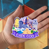 Refrigerator Magnet for Cape Cod Massachusetts USA  988