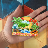 Refrigerator Magnet for Roquetas de Mar Spain  1383