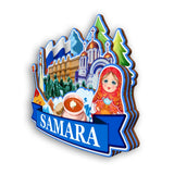Refrigerator Magnet for Samara Russia  2553