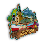 Refrigerator Magnet for Kielce Poland  2133