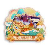 Refrigerator Magnet for Lhasa, Tibet, China  832