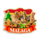 Kühlschrankmagnet für Malaga, Spanien 1395