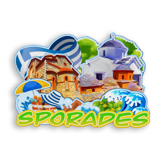 Refrigerator Magnet for Sporades Greece  1790