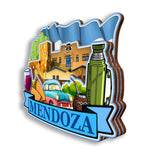 Refrigerator Magnet for Mendoza Argentina  2828