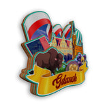 Магнит на холодильник Гданьск Польша 2114