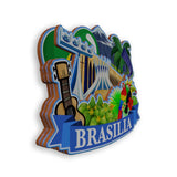 Refrigerator Magnet for Brasilia Brazil  1922