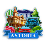 Refrigerator Magnet for Astoria Oregon USA  1110