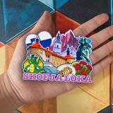 Refrigerator Magnet for Skofja loka Slovenia  2369