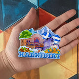 Refrigerator Magnet for Halkidiki Greece  1788
