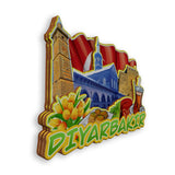 Refrigerator Magnet for Diyarbakir Greece  1702