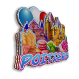 Refrigerator Magnet for Poitiers France  2628