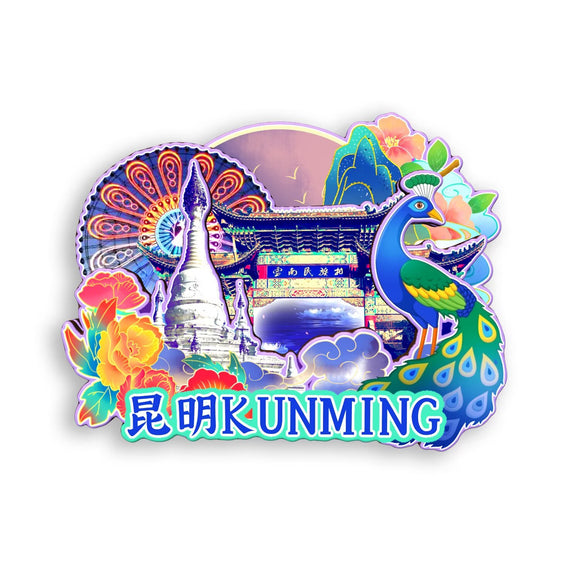 Kühlschrankmagnet für Kunming, Yunnan, China 431
