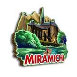 Refrigerator Magnet for Miramich New Brunswick Canada  140