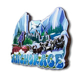 Refrigerator Magnet for Anchorage Alaska USA  101