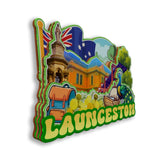 Refrigerator Magnet for Launceston Australia  2683