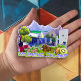 Refrigerator Magnet for Waiheke Island New Zealand  2751