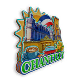 Refrigerator Magnet for Chantilly France  1367