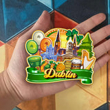 Refrigerator Magnet for Dulin Ireland  2189