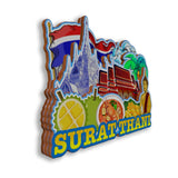 Refrigerator Magnet for Surat Thani Thailand  2811