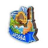 Refrigerator Magnet for Larissa Greece  1746
