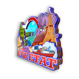 Refrigerator Magnet for Etretat France  2569